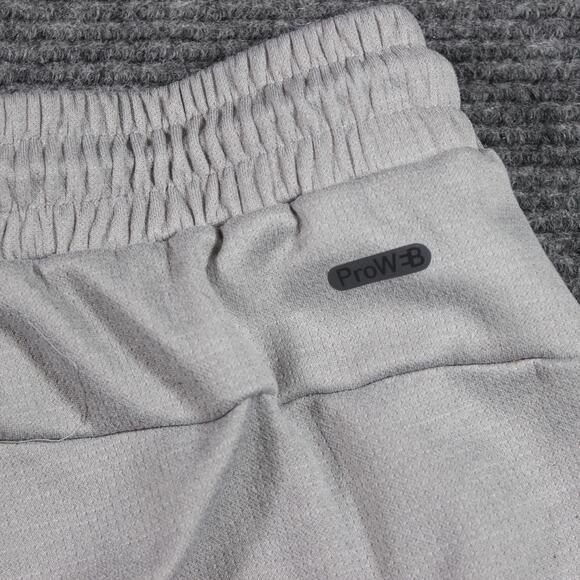 Spyder Active Joggers Mens L Gray Fleece Lined Zip Hem Sweatpants - Picture 8 of 11